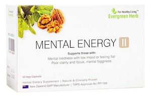 Products: Mental Energy II - Herbs for Health NZ