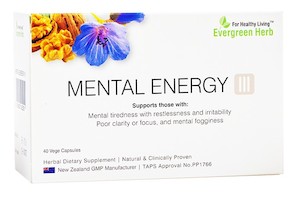 Mental Energy III - Herbs for Health NZ