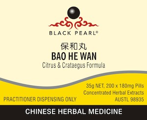 Products: BAO HE WAN - Citrus & Crataegus Formula - Herbs for Health NZ