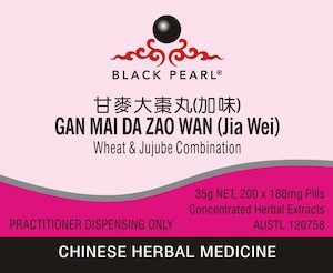 GAN MAI DA ZAO WAN (Jia Wei) - Wheat & Jujube combination - Herbs for Health NZ