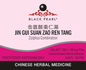 Products: JIN GUI SUAN ZAO REN TANG - Zizyphus Combination - Herbs for Health NZ