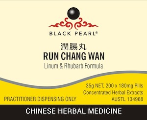 RUN CHANG WAN - Linum & Rhubarb Formula - Herbs for Health NZ