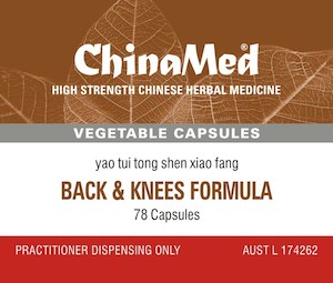 Products: BACK & KNEES Formula - yao tui tong shen xiao fang - Herbs for Health NZ