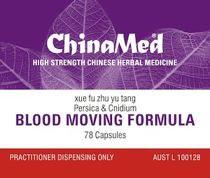 BLOOD MOVING Formula - Persica & Cnidium - xue fu zhu yu tang - Herbs for Health NZ