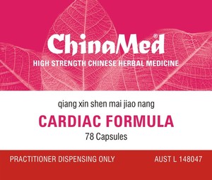 Products: CARDIAC Formula - qiang xin shen mai jiao nang - Herbs for Health NZ