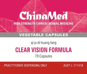 CLEAR VISION Formula - qi ju di huang tang - Herbs for Health NZ