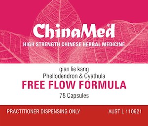 FREE FLOW Formula - Phellodendron & Cyathula - qian lie kang - Herbs for Health NZ