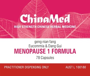 MENOPAUSE Formula - Eucommia & Dang-gui - geng nian fang - Herbs for Health NZ