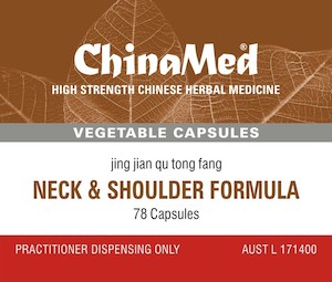 NECK & SHOULDER Formula - Jing Jian Qu Tong Fang - Herbs for Health NZ