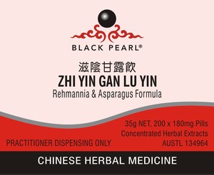 Products: ZHI YIN GAN LU YIN - Rehmannia & Asparagus Formula - Herbs for Health NZ