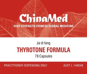 Products: THYROTONE Formula - jia di fang - Herbs for Health NZ