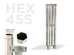 Products: Gazebo Frame - HEX 45S - Hercules Instant Shelter