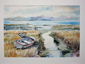 Low Tide, Lake Grassmere