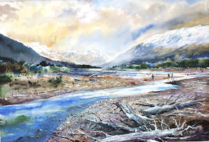 John Keith Reed: Upper Wairau River - Marlborough