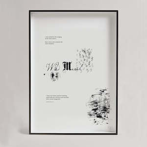 Wild Musik -  Unframed