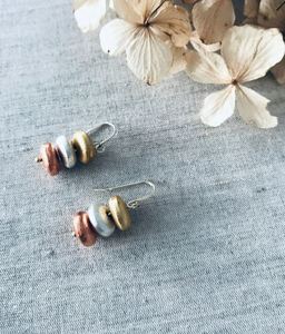 Jewellery: Trio Droplet Earrings