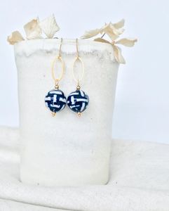 Jewellery: Aegean Blue Ball Earrings