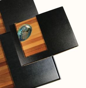 Homewares: Paua Shell Platter - Rimu