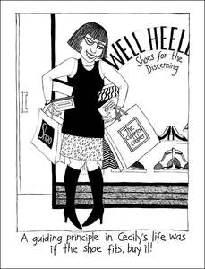 Homewares: Shoe Fits - Tea Towel