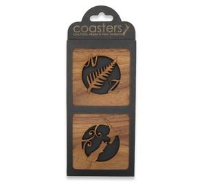 Homewares: Duo Wooden Coasters