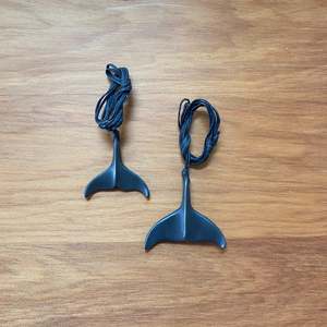 Whale Tail Pendant - Large