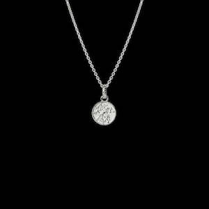 Necklaces & Pendants: Sterling Silver Tui Coin Necklace