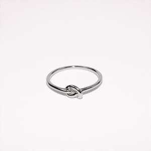 Rings: Sterling Silver Fine Knot Band