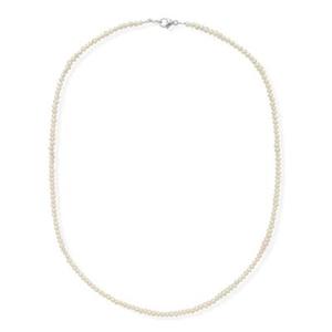 White Freshwater Pearl Strand with Mini Semi-Round Pearls