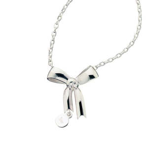Gifts Under 500: Karen Walker Sterling Silver Bow Necklace