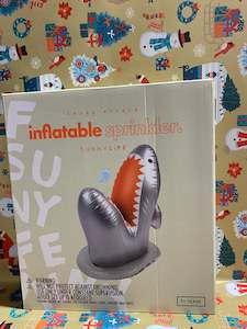 Gifts: Sunnylife Inflatable Shark Sprinkler