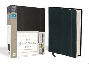NIV, Journal the Word Bible (Perfect for Note-Taking), Hardcover, Black, Red Let&hellip;