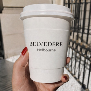 All: Branded Coffee Cup Sleeve/Holder - Full Colour Custom Print