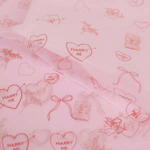 Hero Accessories: PINK ROLL - Custom Tissue Paper - Full Colour Printing