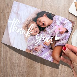 All: Custom A5 Thank You Cards