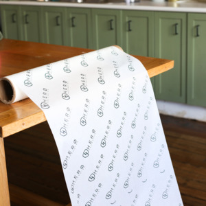 Hero Accessories: WHITE ROLL - Custom Tissue Paper - Full Colour Printing, Acid Free