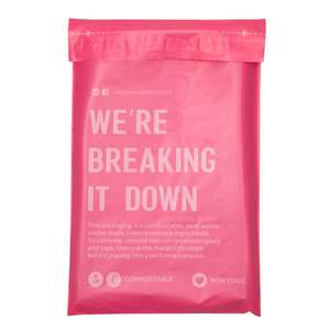 Universal: CUSTOM Home Compostable HEROPACK Mailers  - MOQ 500 mailers