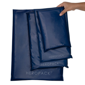 Eofy Sale Items: Navy Blue Home Compostable HEROPACK Mailers - from packs of 25
