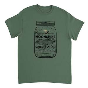 Moonshine: Moonshine Jar Heavyweight Unisex T-shirt