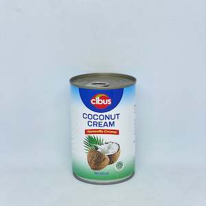 Coconut Milk: CIBUS Naturally Creamy Coconut Cream 400ml