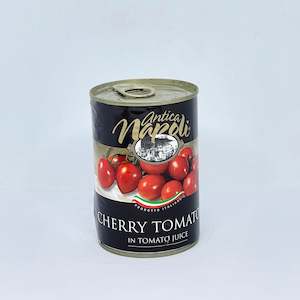 Tomatoes: AN Canned Whole Cherry Tomatoes 400g