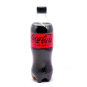 Juice: CCA Coca Cola Zero 600mL