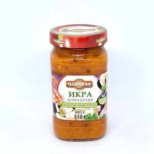 Condiments Dressings: OLINEZZA Mild Eggplant Coarse Ikra 510g