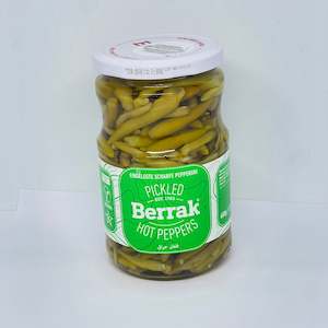 Vegetables: BERRAK Pickled Hot Pepper 650g