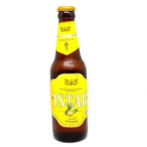 Malt Beverage Non Alcoholic: ISTAK Pineapple Malt Beverage 320mL