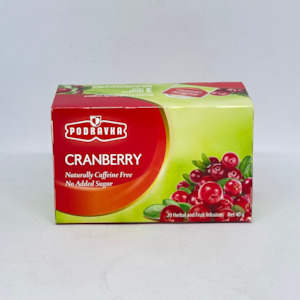 Herbal Tea: PODRAVKA Cranberry Tea 40g
