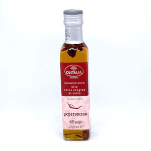 Oils Extracts: OLITALIA Extra Virgin Olive Oil w/ Chilli Pepper 250mL