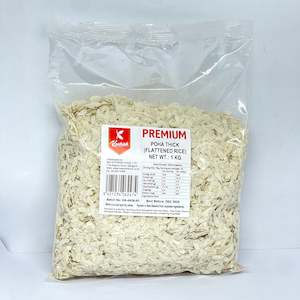 Rice Flour: KASHISH Flattened Rice / Poha Thick 1kg