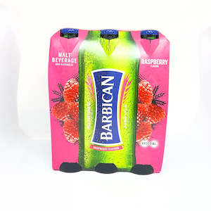 BARBICAN Raspberry Flavour Drink 330mL
