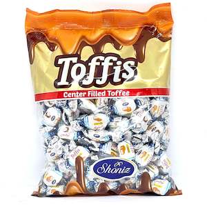 Chocolates Toffees Lollies: SHONIZ Coconut Filled Toffee 1kg