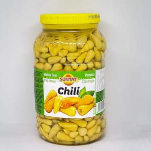 Pickles: BAKTAT Hot Baby Peppers 3.1kg